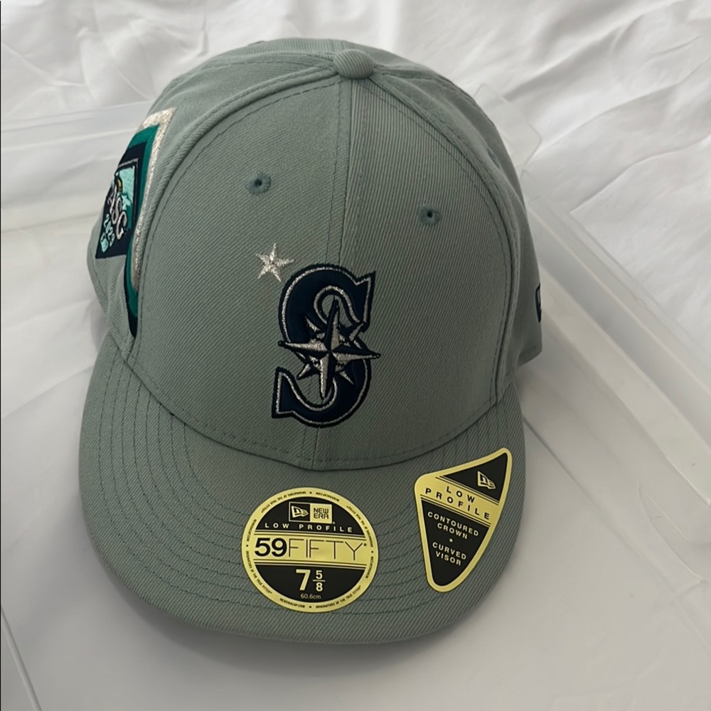 All Star Game Seattle Mariners New Era Gray 59FIFTY Cap 7 5/8